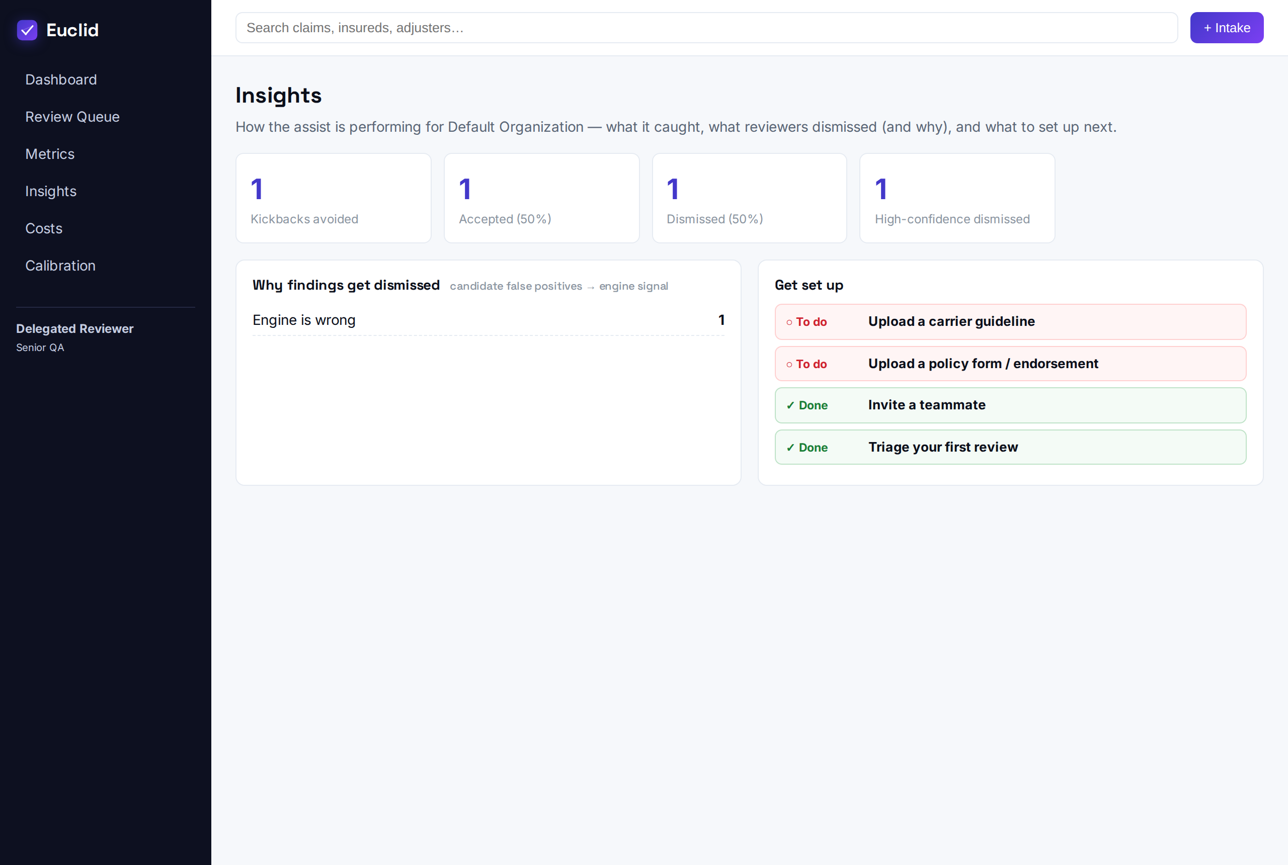 Insights and feedback analytics